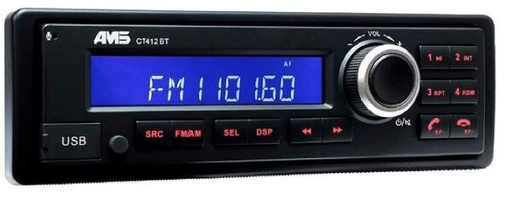 [VDOOCT412BT] Autoradio MP3/USB/AUX/SD/bluetooth - Profondeur 90 mm