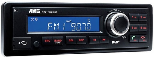 [VDOOCT412DABBT] Autoradio DAB+/MP3/USB/AUX/SD/bluetooth - Profondeur 90 mm