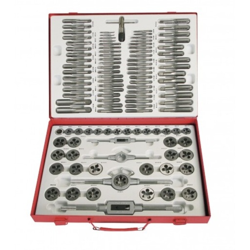 [VYNCSKC110ETS] Set de tarauds et filières. 110 pièces. UNC-UNF-UNS-NPT.