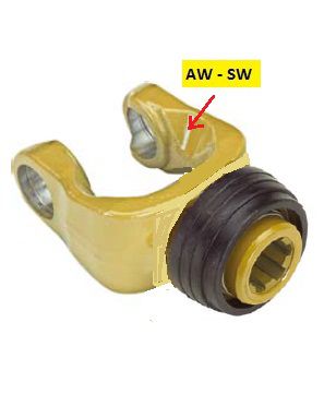 [WALT35.83.138] Mâchoire avec verrouillage rapide ASGE 1.3/8" - 6 - AW 70° - SW 120°