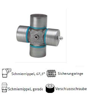 [WALT36.00.131] Kruis 36x89 met smeernippel lateraal - serie P