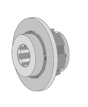 [WALT56.96.43] Naaf 1.3/4" - 6 - EK926M