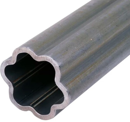 [WALT75.46.55L1400] Tube profilé S6H - 57,5 x 71,5 - longueur 1400mm - trempé