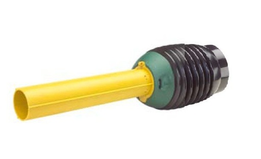 [WALTPGH20L1000-BI03] Protection Intérieur PG20  longueur 1000mm avec longue coiffe Ø 200mm
