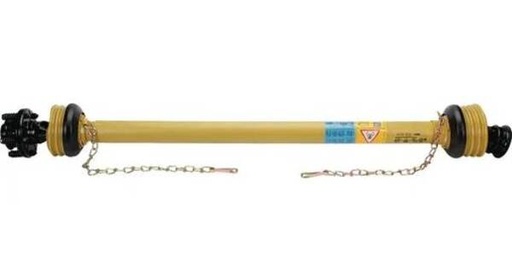 [WALTW100EL1010SD0520] Cardan W100 avec limiteur K94/1 1.3/8"-6x 1.3/8"-6  L=1010