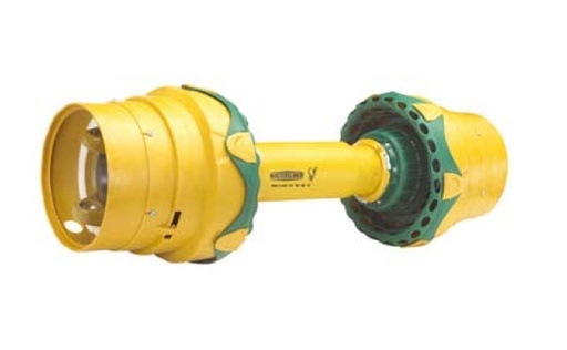 [WALTWWZ2580L1210SDF25ZG] Cardan complet sans mâchoires extérieures (80°) x (80°) L=1210 - tube S4/S5