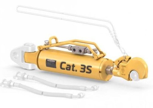 [WKSS207238] Hydraulisch derde punt met dempingsmechanisme  CAT 3/70 - slag 185 mm --> 110KW   