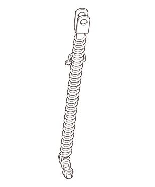 [WKSS307968] Tige d'écartementr L = 480 - 540 type A