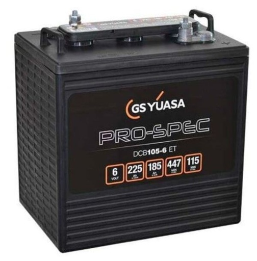 [YUASDCB105-6] Batterie traction 264x181x245 - 225 Ah (C20)