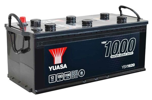 [YUASYBX1620] Batterij 12V - 180AH - 513x223x223 met boord