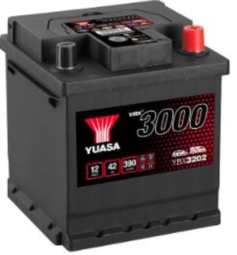 [YUASYBX3202] Batterij 12V - 42AH - 175x175x190