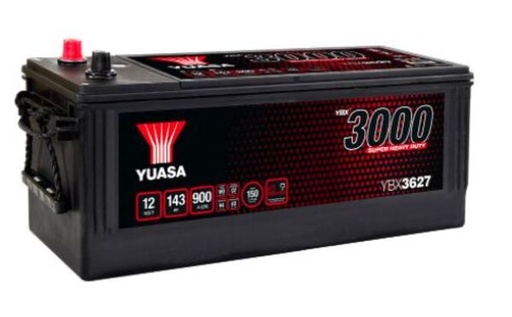 [YUASYBX3627] Batterij 12V - 143AH - 513x189x223