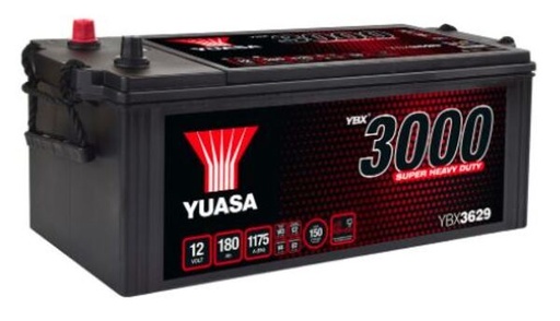 [YUASYBX3629] Batterij 12V - 180AH - 511x222x215 