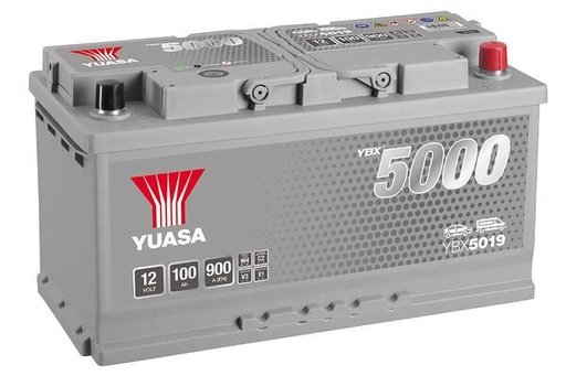 [YUASYBX5019] Batterie 12V - 100AH - 353x175x190