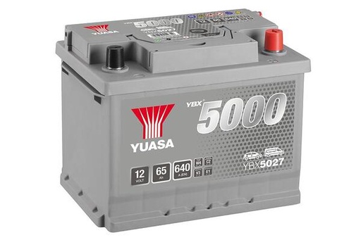 [YUASYBX5027] Batterij 12V - 65AH - 243x175x190