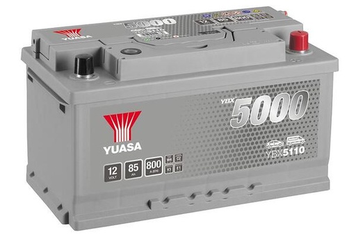 [YUASYBX5110] Batterij 12V - 85AH - 315x175x175