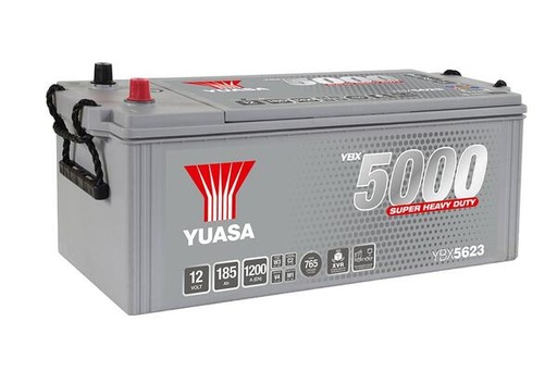 [YUASYBX5623] Batterij 12V - 185AH - 511x222x215 - Plus rechts