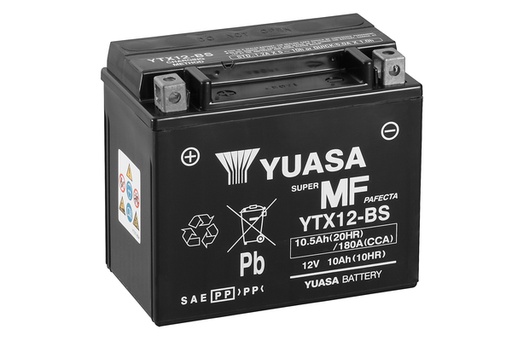 [YUASYTX12-BS] Batterie 12V 10,5Ah 150x87x130