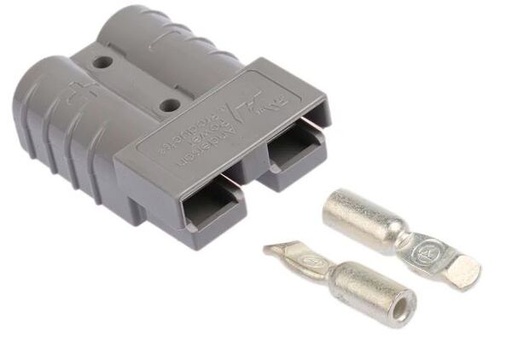 [ZENI00200040] Conneteur male - femelle - 175A - Gris (12v)